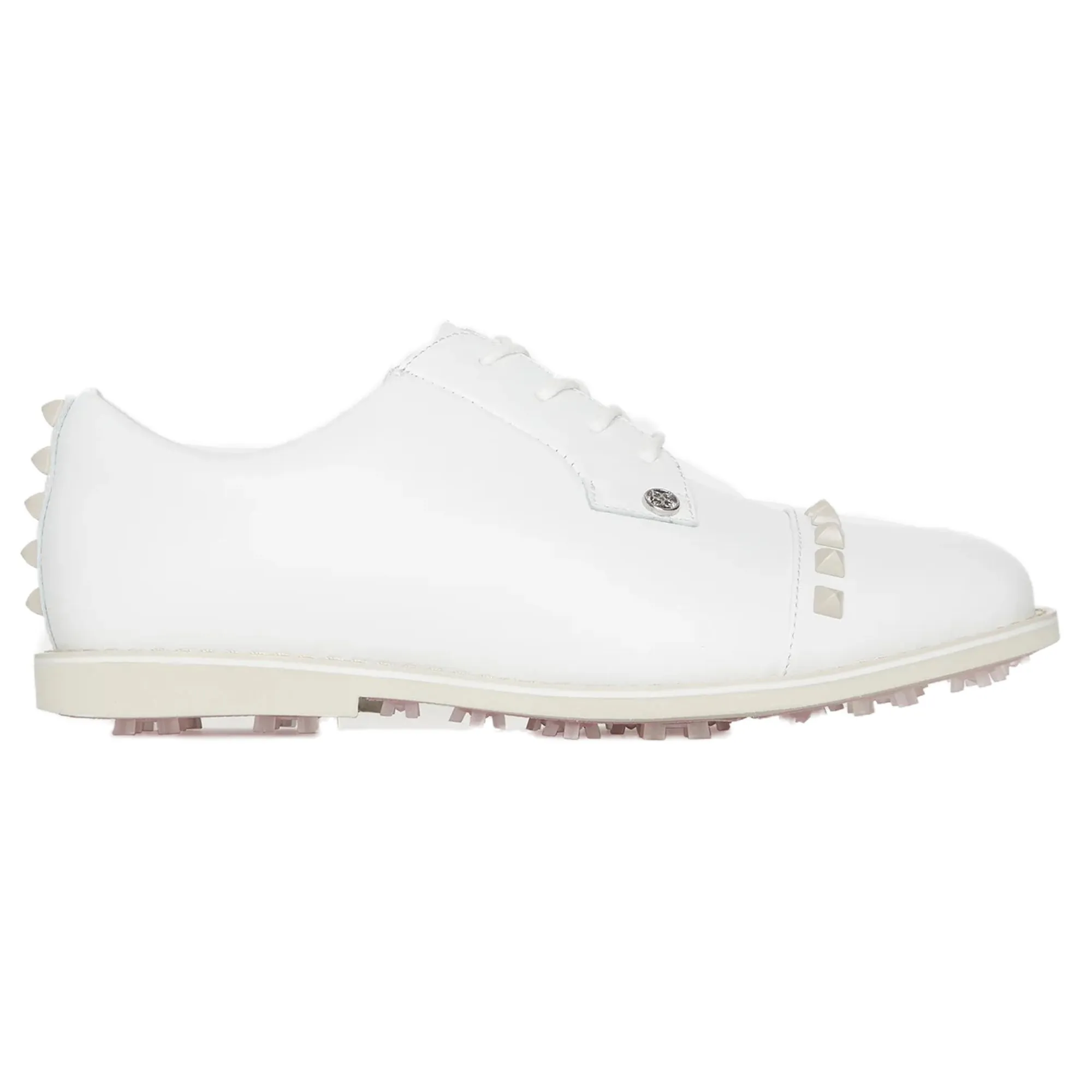 G/FORE Stud Cap Toe Gallivanter Ladies Golf Shoe Snow