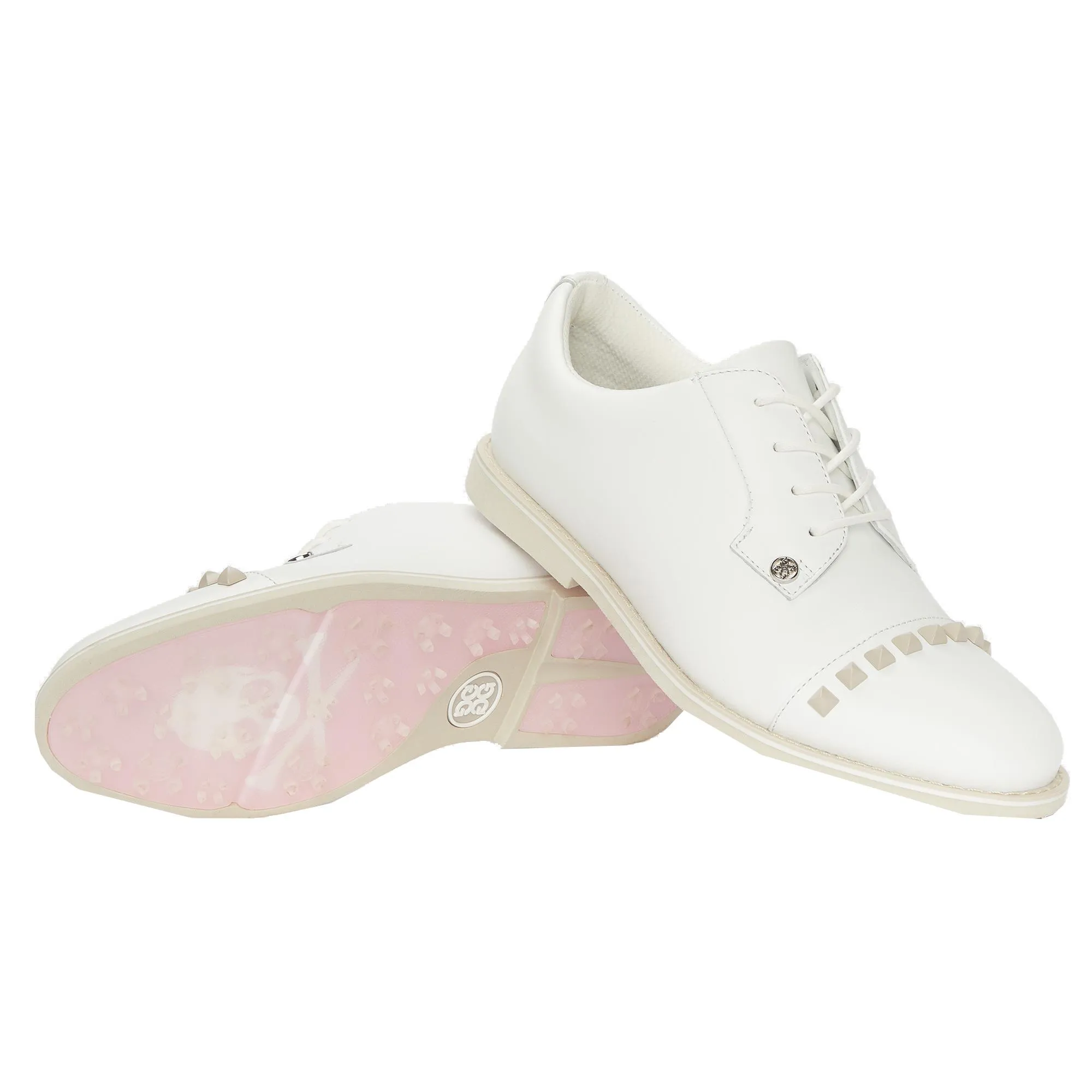 G/FORE Stud Cap Toe Gallivanter Ladies Golf Shoe Snow