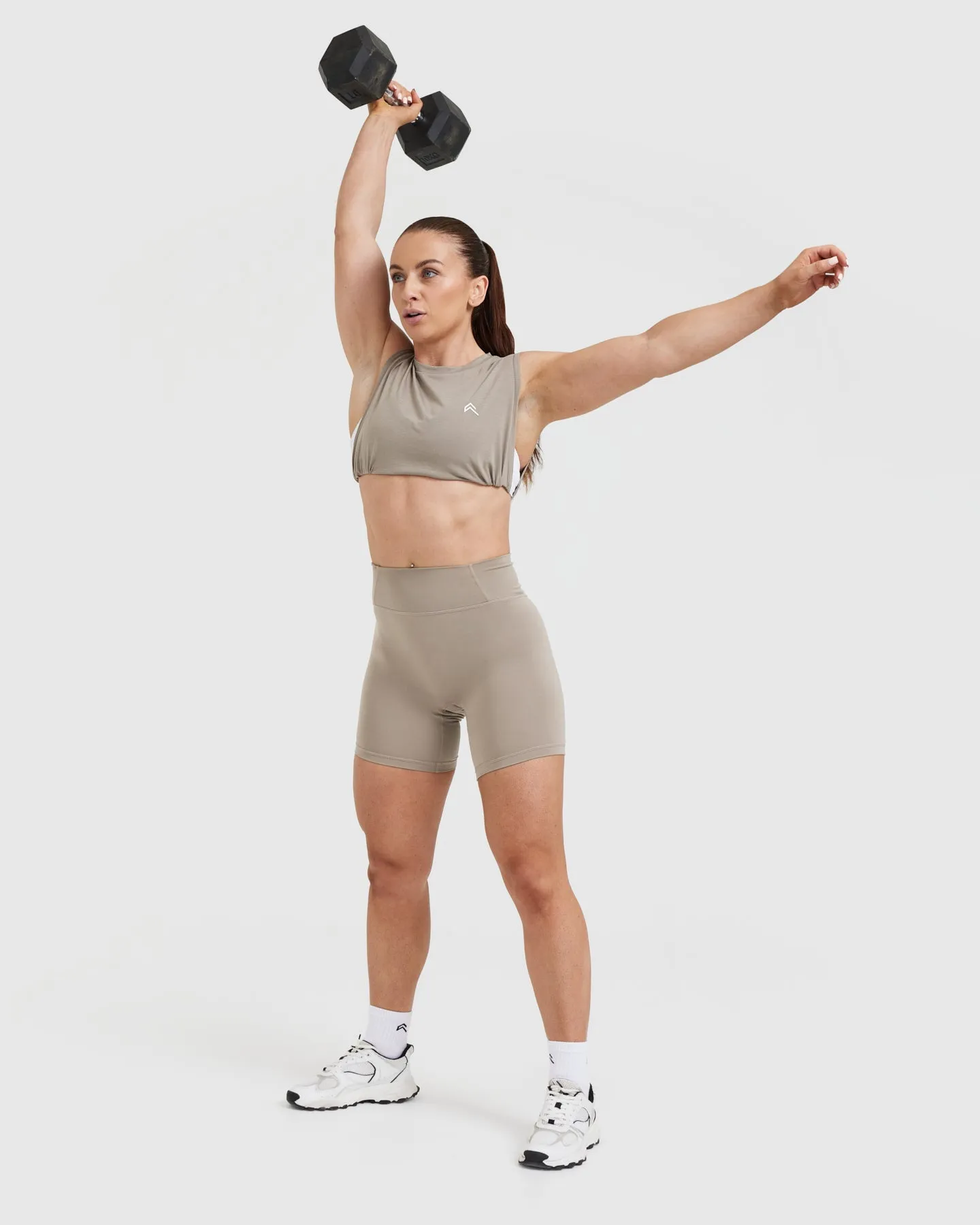 Go To Muscle Crop Vest | Minky