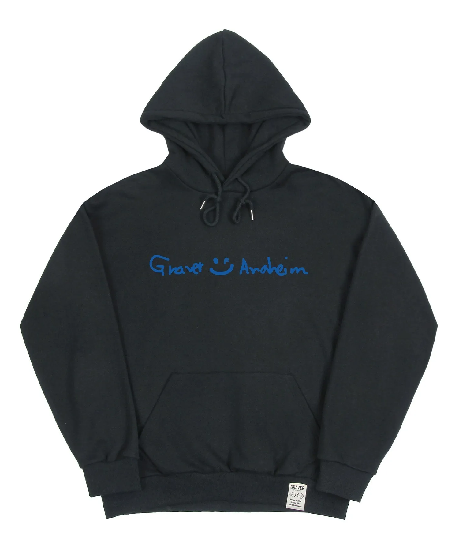 GRAVER  |[GRAVER]★ DRAWING LOGO DRAWING SMILE HOODIE