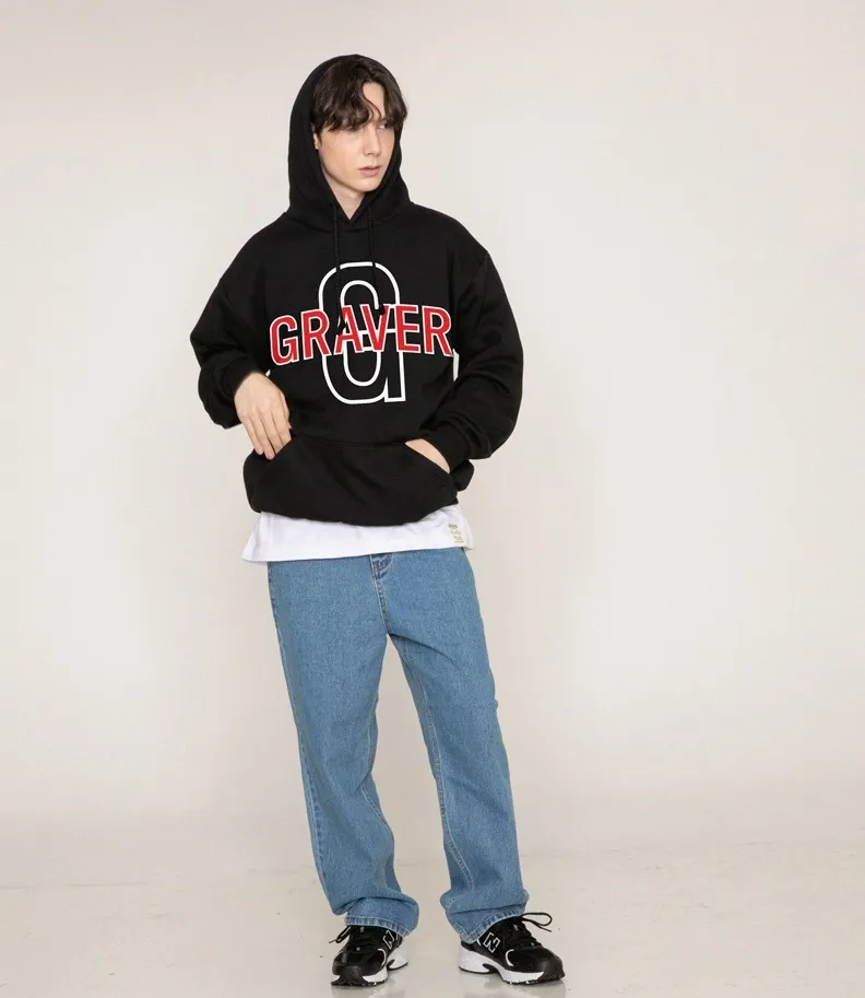 GRAVER  |[GRAVER]★G ARCH BIG LOGO HOODIE