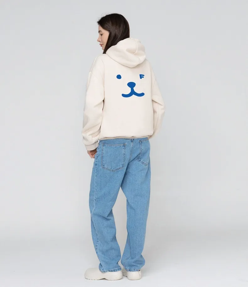 GRAVER  |[GRAVER]★PUPPY FACE BACK SMILE HOODIE