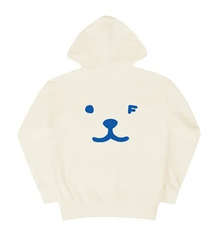 GRAVER  |[GRAVER]★PUPPY FACE BACK SMILE HOODIE