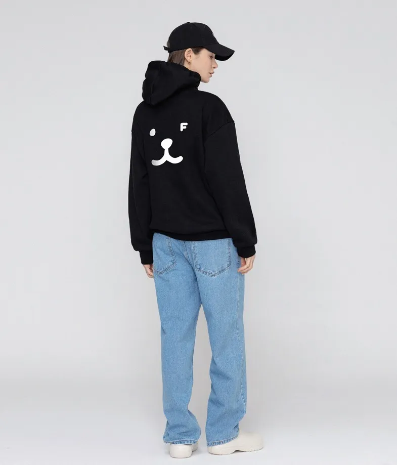 GRAVER  |[GRAVER]★PUPPY FACE BACK SMILE HOODIE