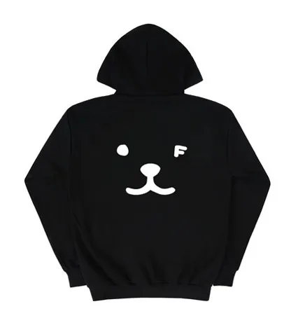 GRAVER  |[GRAVER]★PUPPY FACE BACK SMILE HOODIE