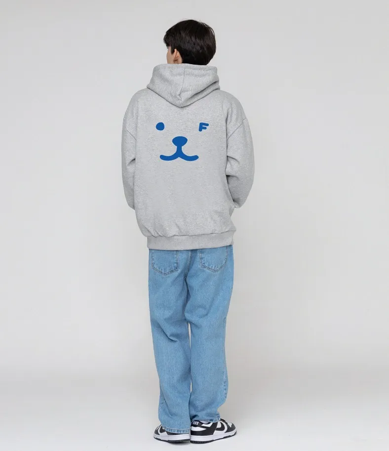 GRAVER  |[GRAVER]★PUPPY FACE BACK SMILE HOODIE