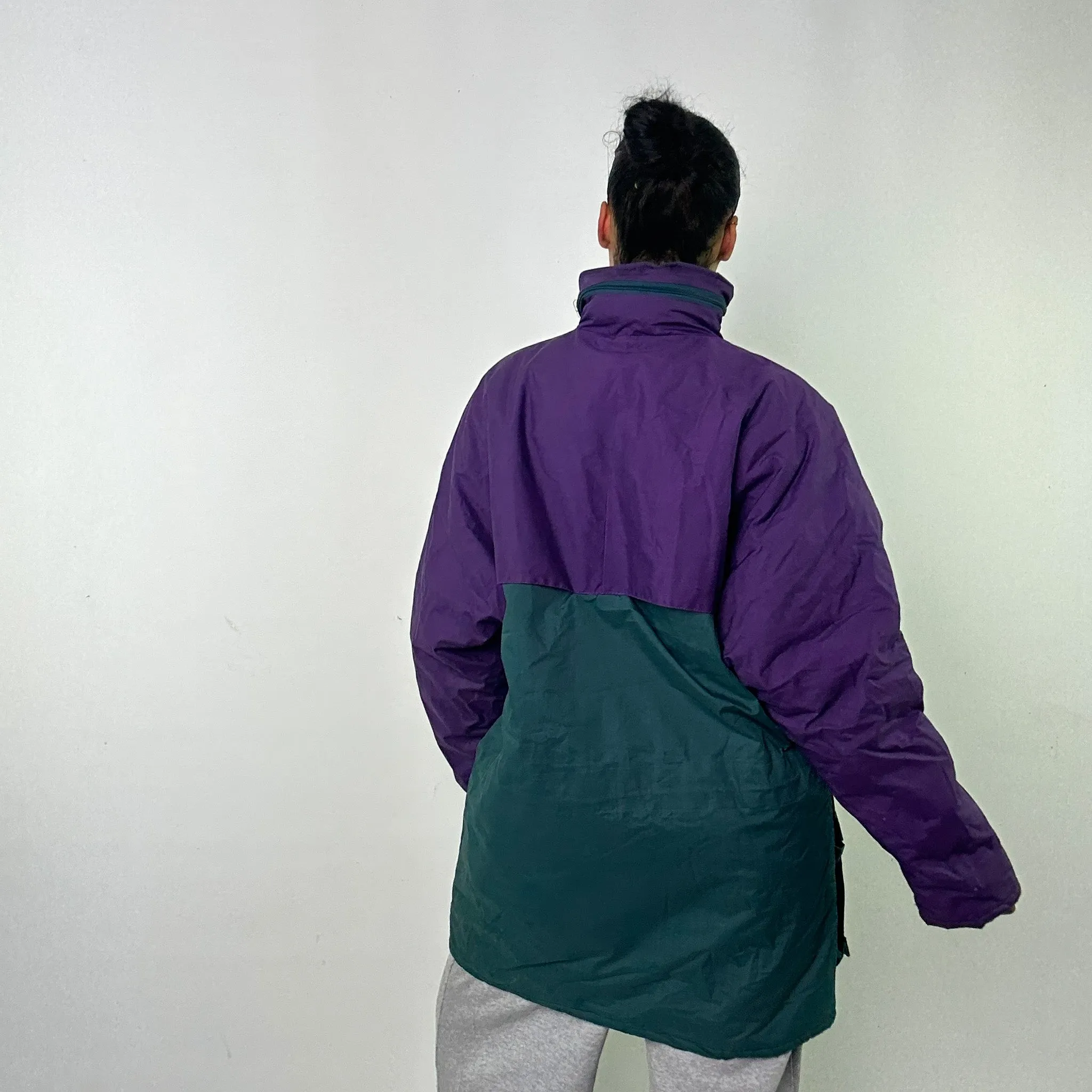 GREEN 90S BERGHAUS PADDED RAIN PUFFER JACKET COAT (