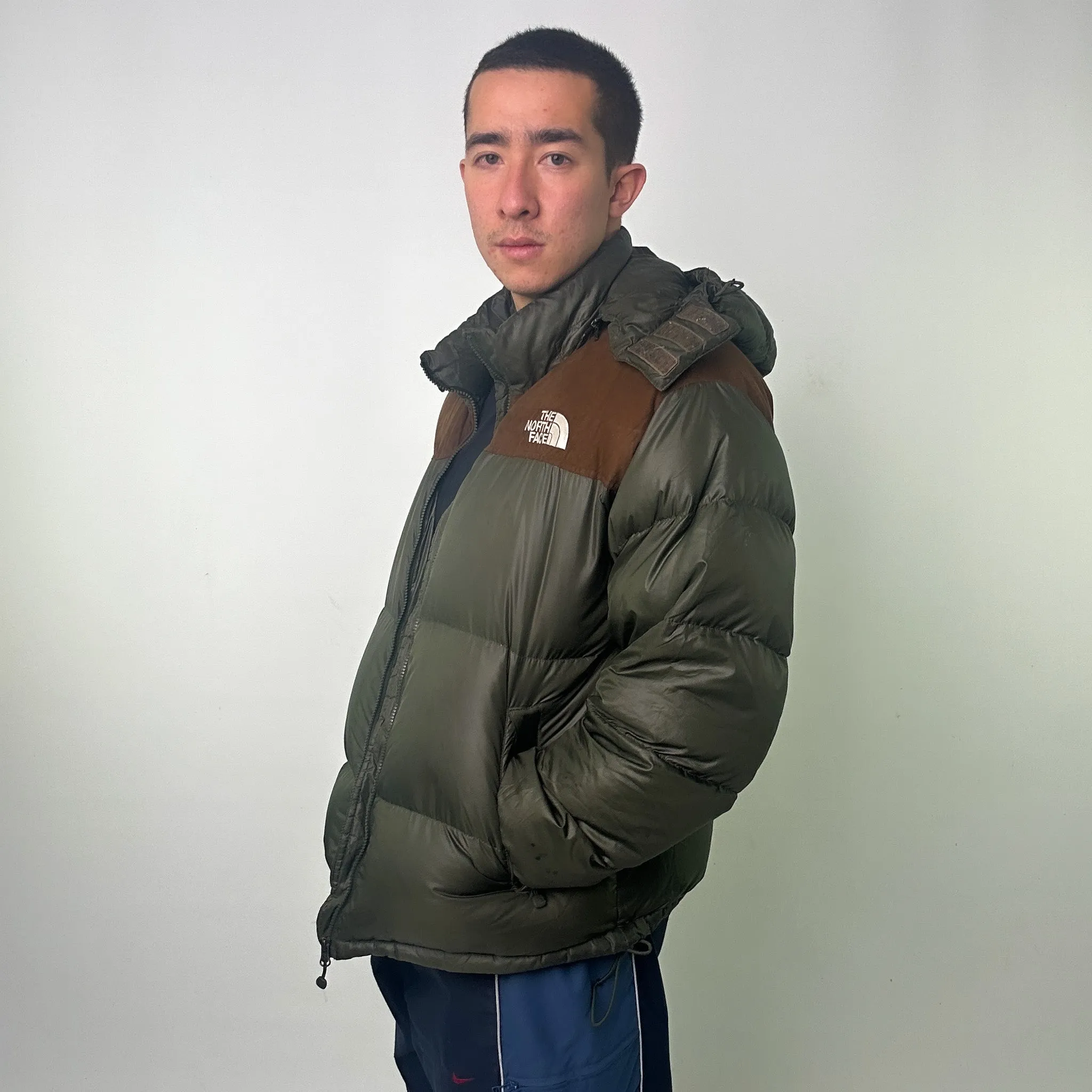 Green 90s The North Face 700 LTD Series Puffer Jacket Coat (L)