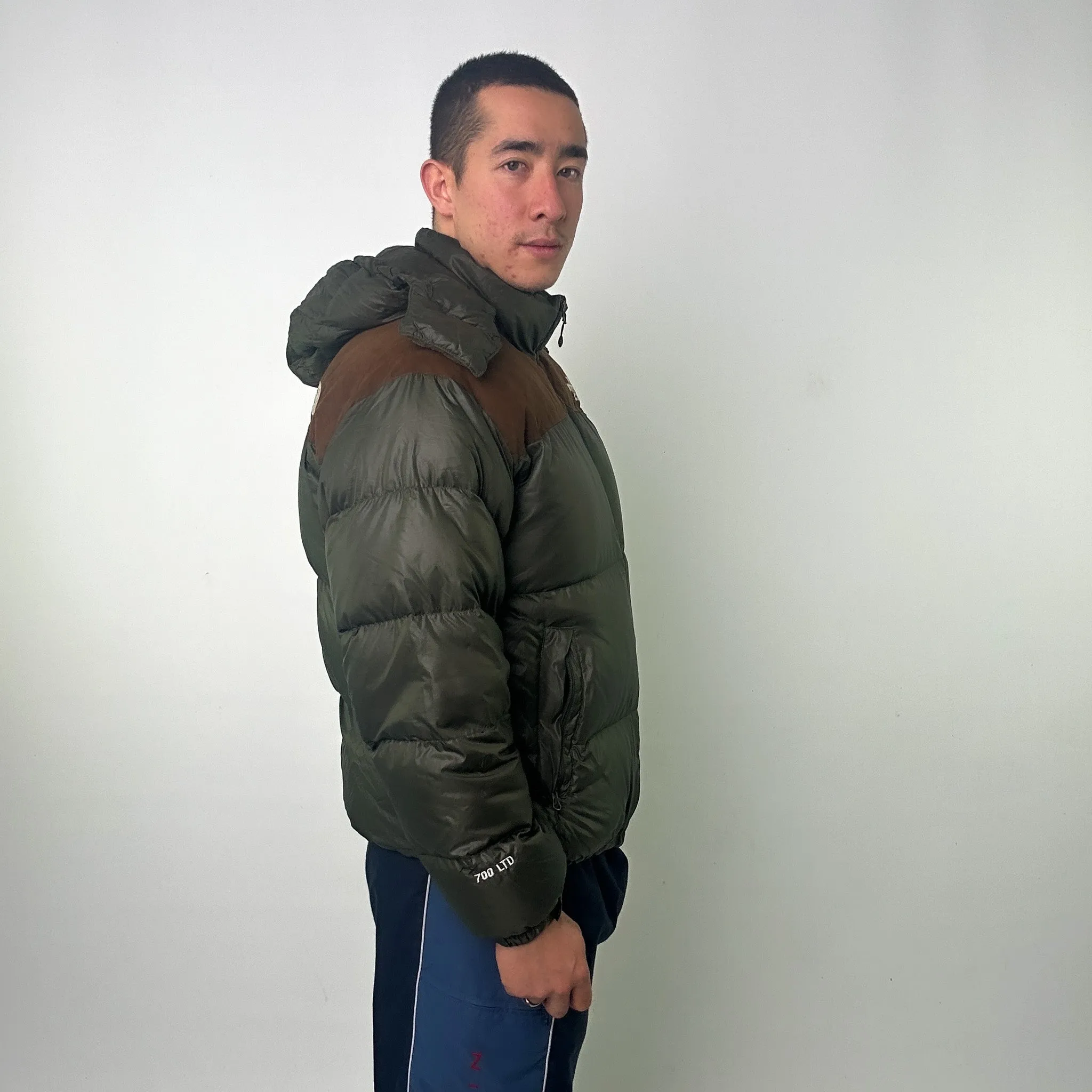 Green 90s The North Face 700 LTD Series Puffer Jacket Coat (L)