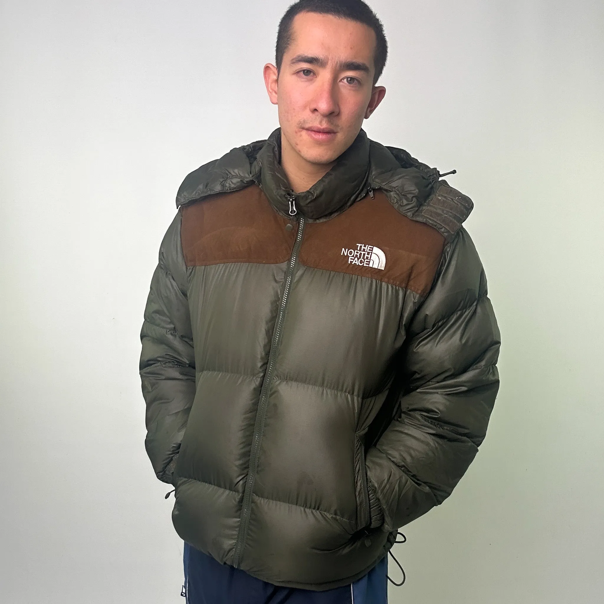 Green 90s The North Face 700 LTD Series Puffer Jacket Coat (L)