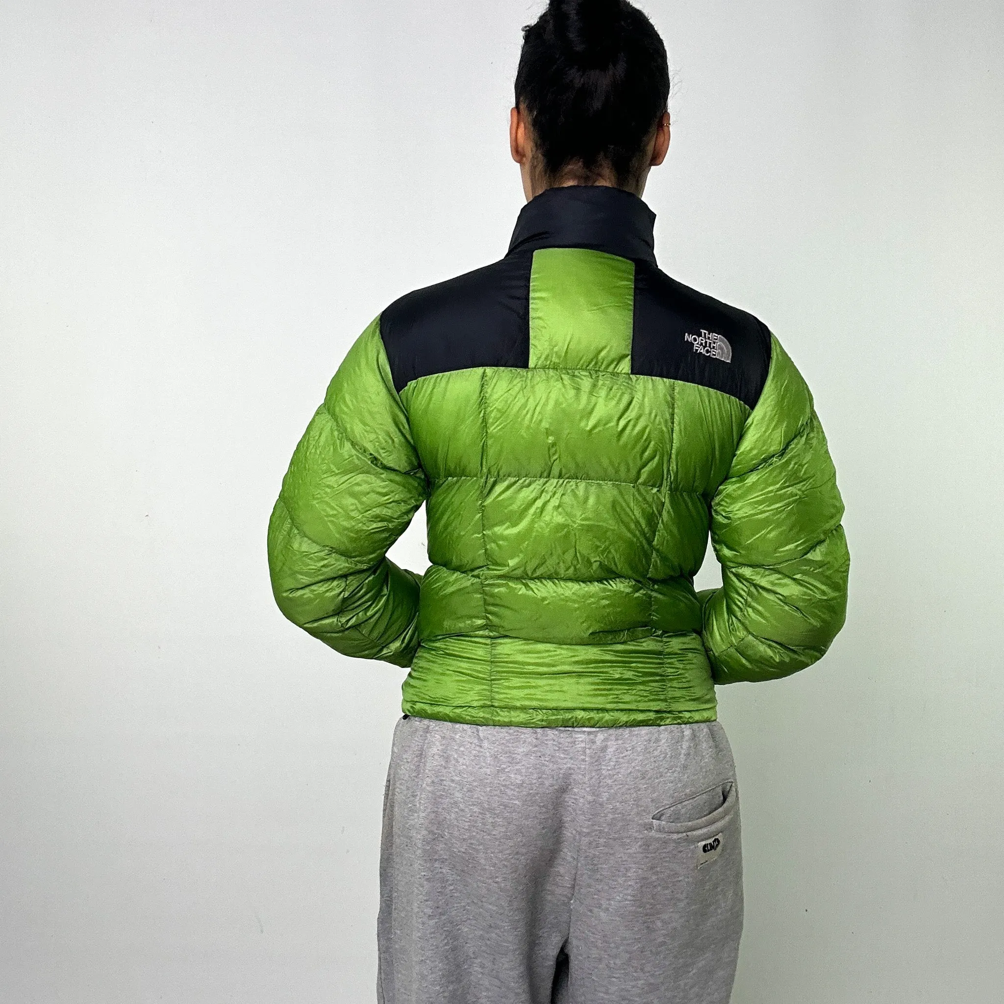 Green 90s The North Face 800 Summit Series Puffer Jacket Coat (XS)