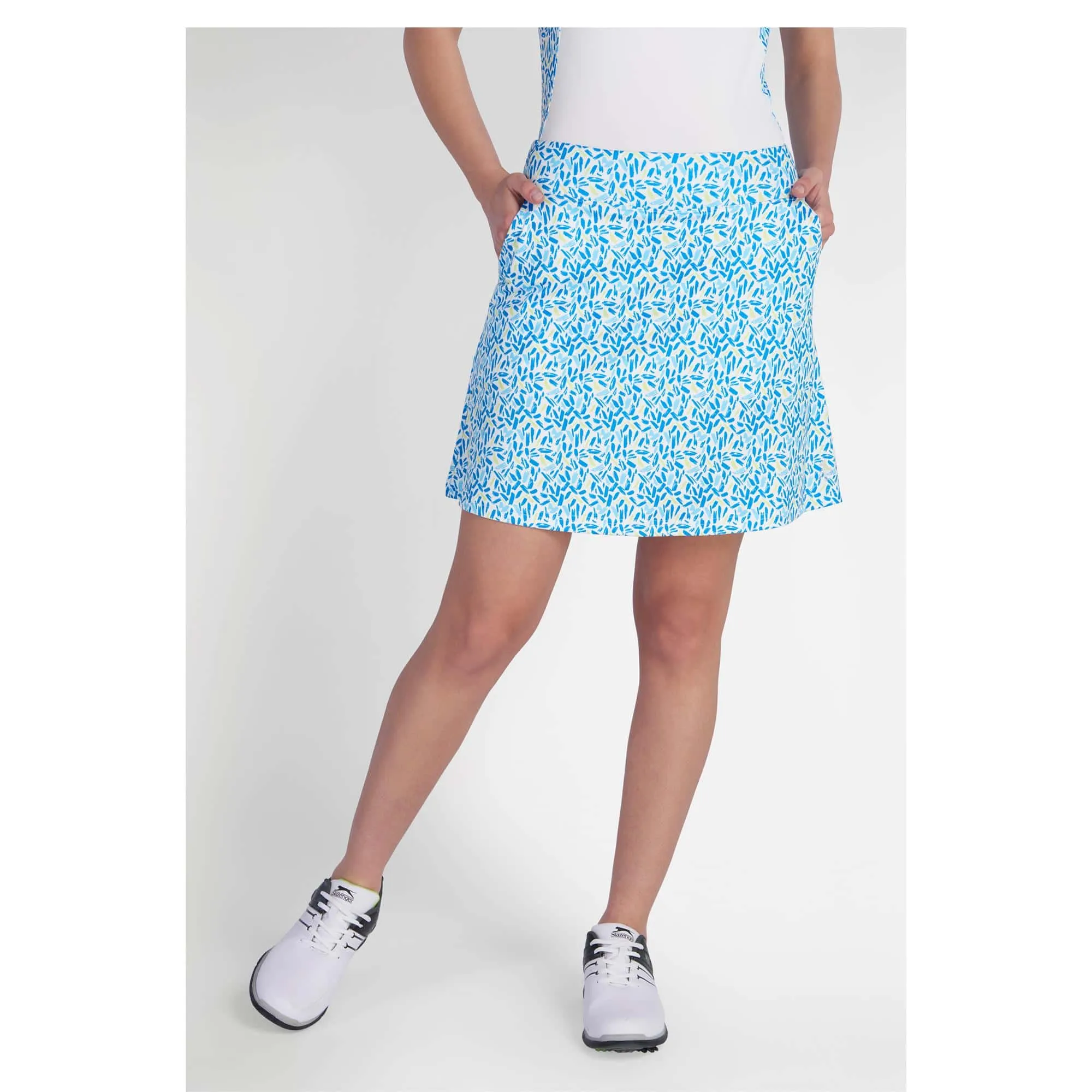 Green Lamb Kelsey Printed Flare Skort Zing