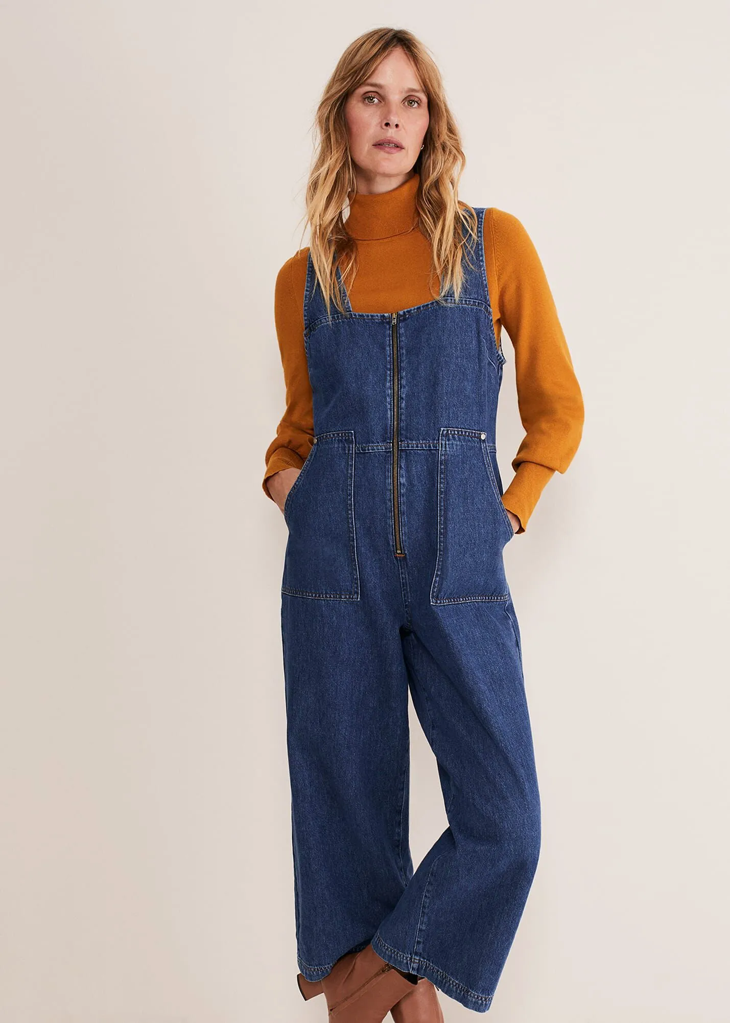 Guinevere Denim Dungarees