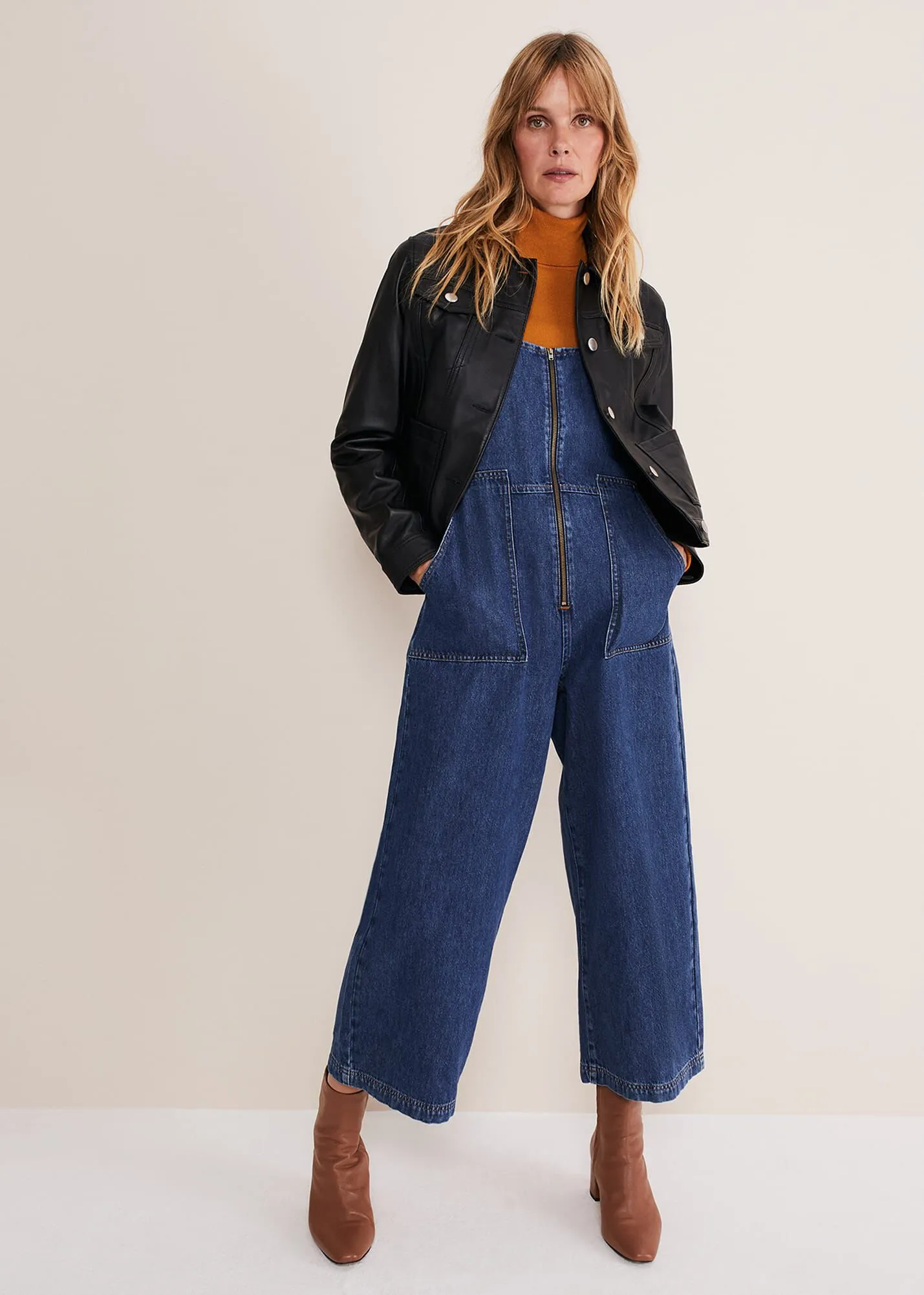 Guinevere Denim Dungarees