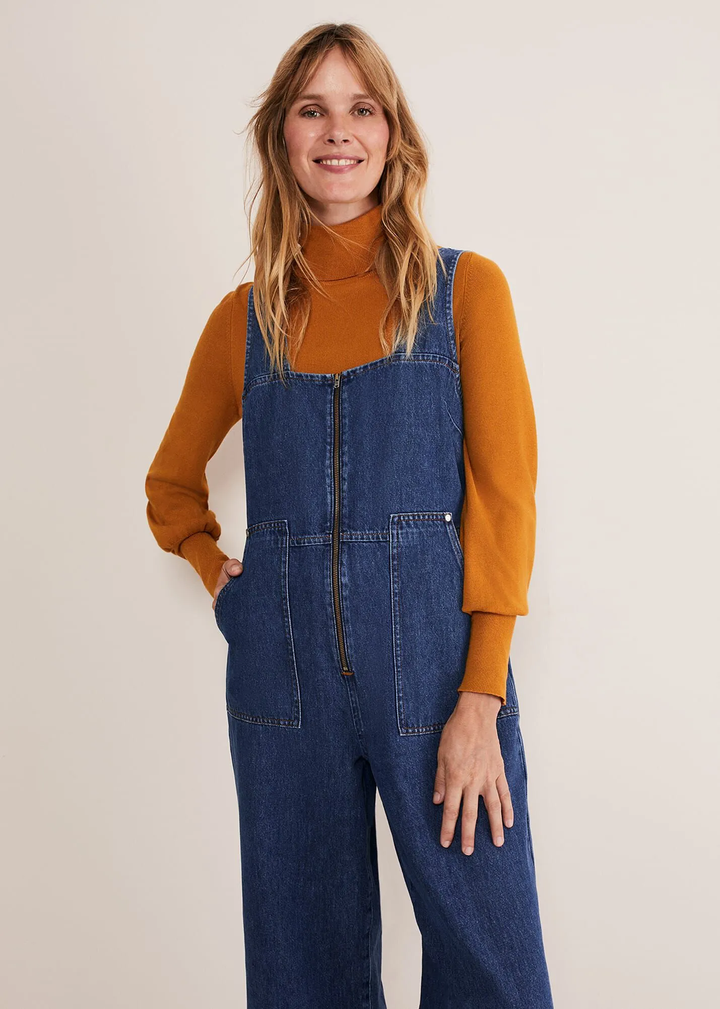 Guinevere Denim Dungarees