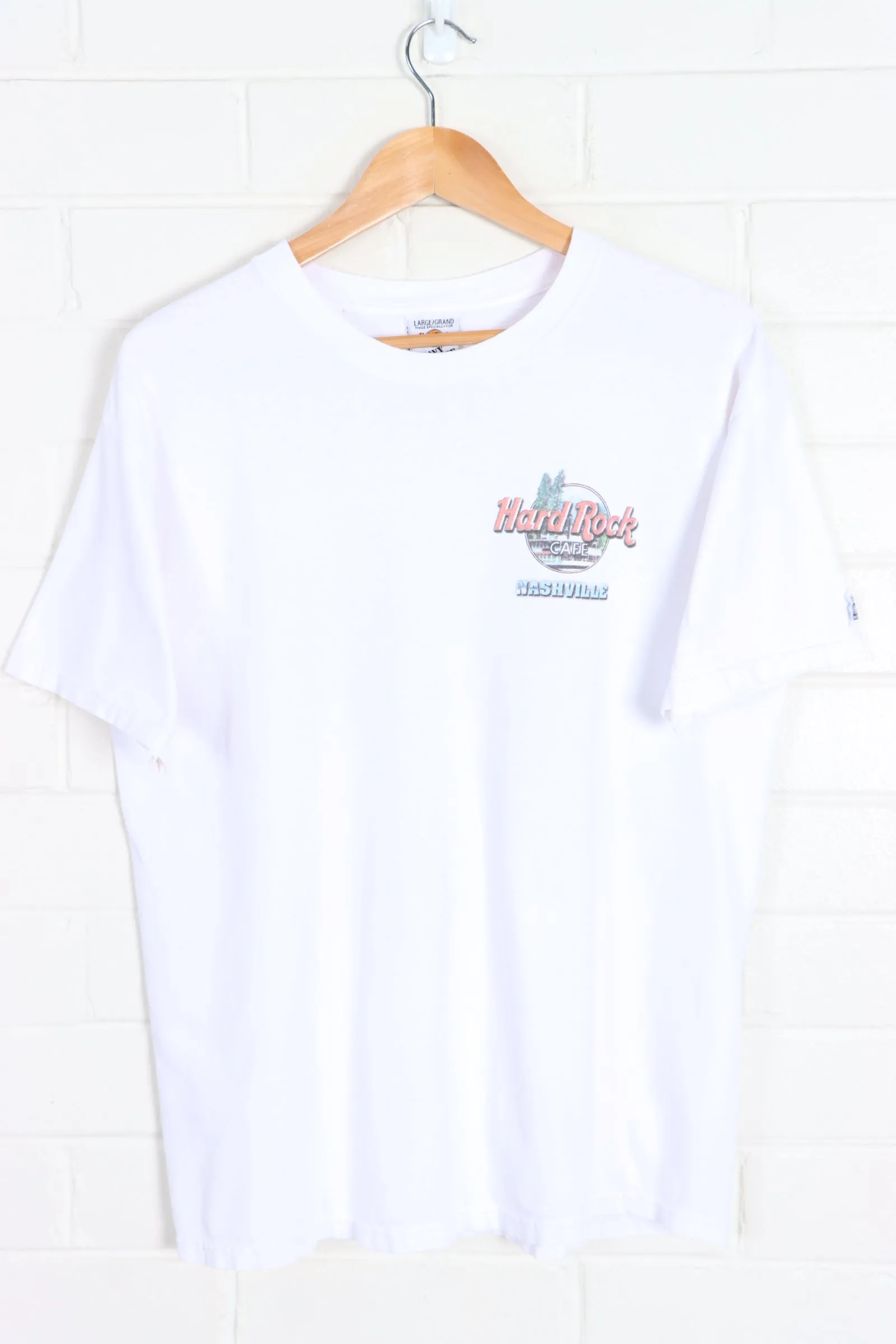 HARD ROCK CAFE Nashville Boat Tour Front Back T-Shirt (L)