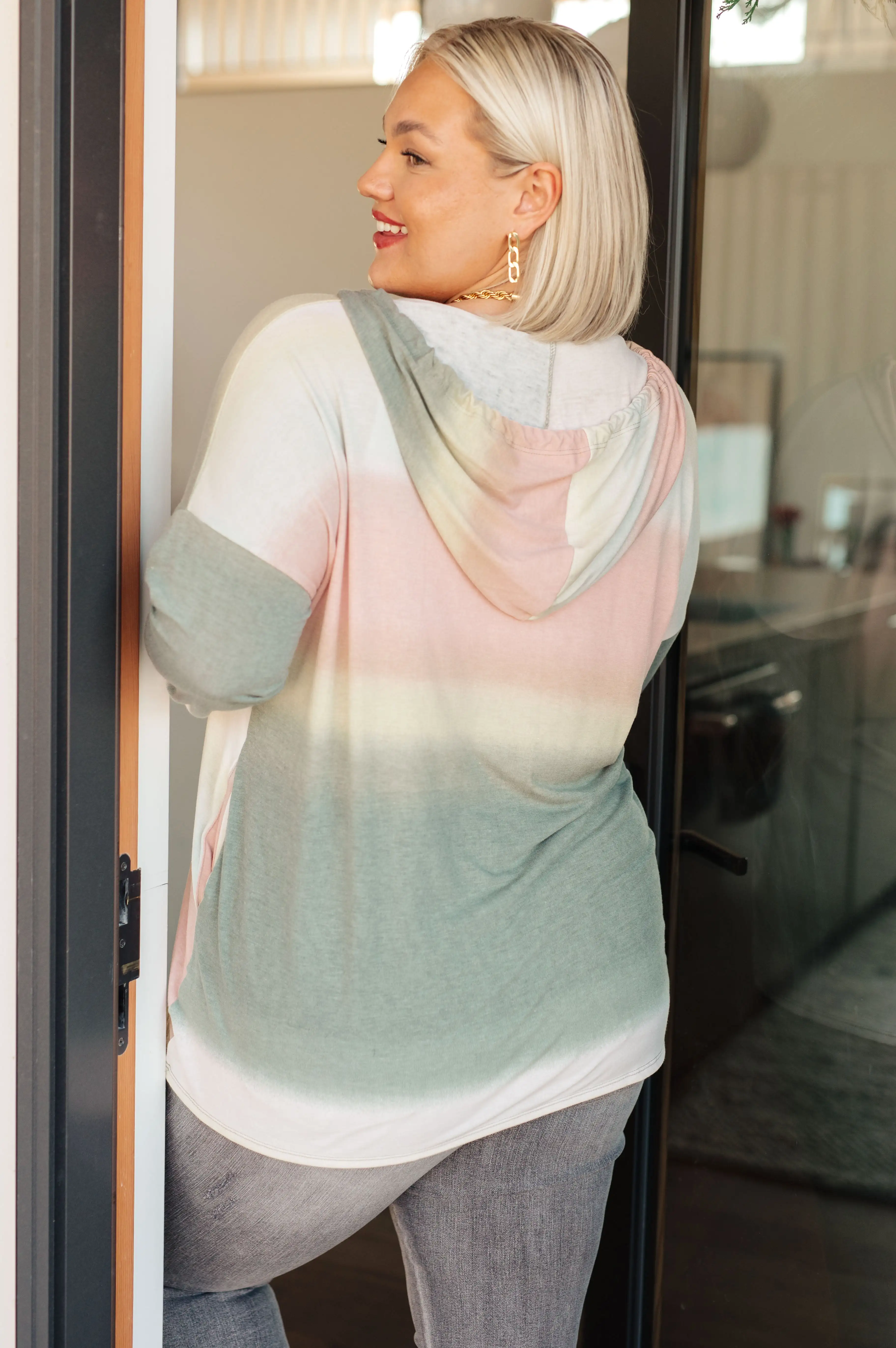 Hazy Horizon Ombre Hoodie