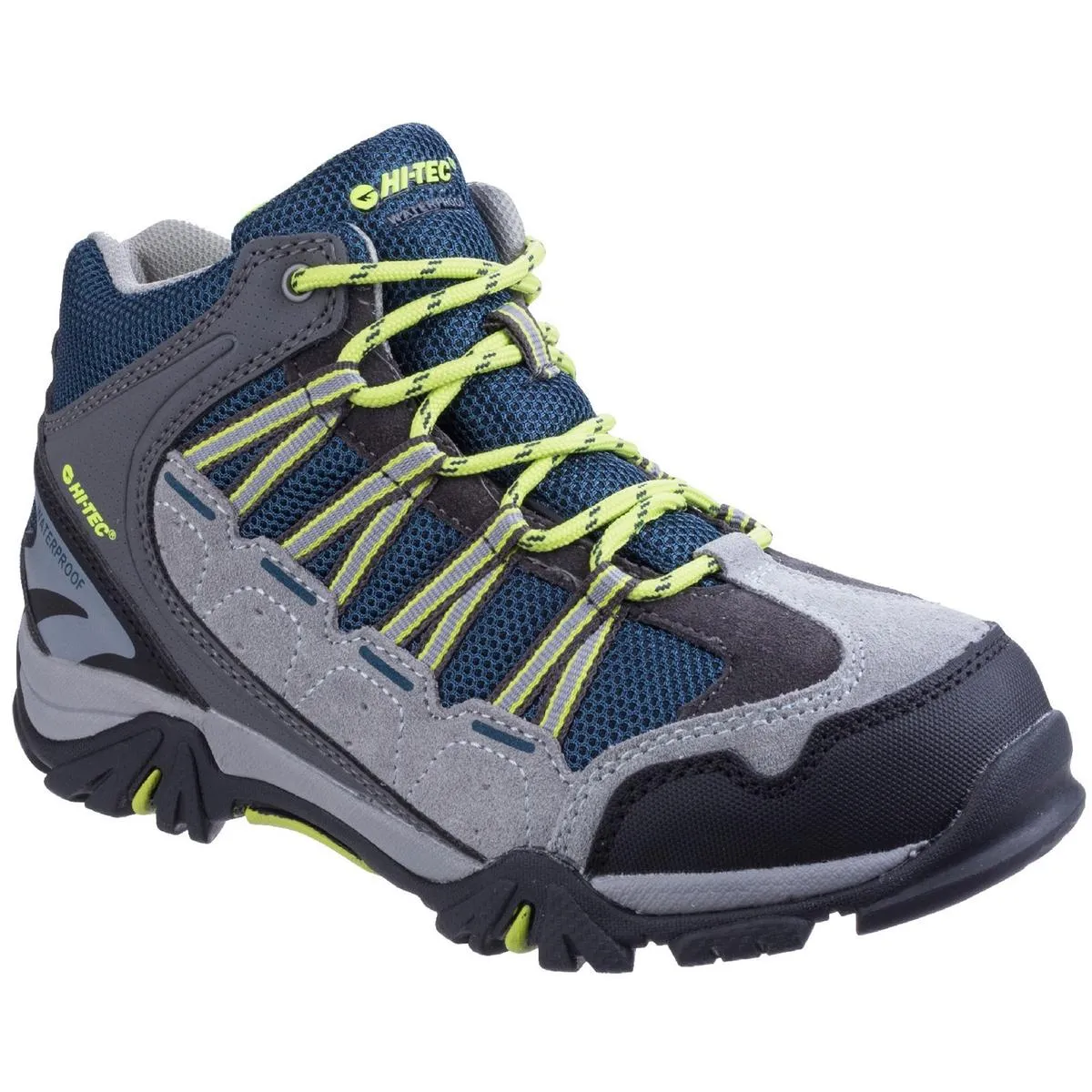 Hi-Tec Forza Mid Waterproof Boot Cool Grey/Majolica/Limoncello