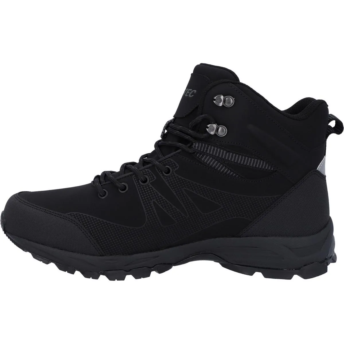 Hi-Tec Jackdaw Mid Waterproof Boot Black/Carbon Grey