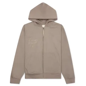 Honor The Gift Full Zip Truth Hoodie - Grey