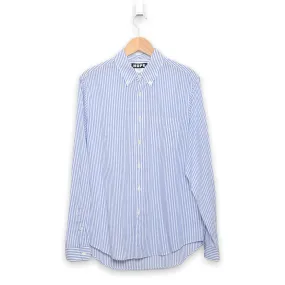 Hope Button Shirt blue stripe