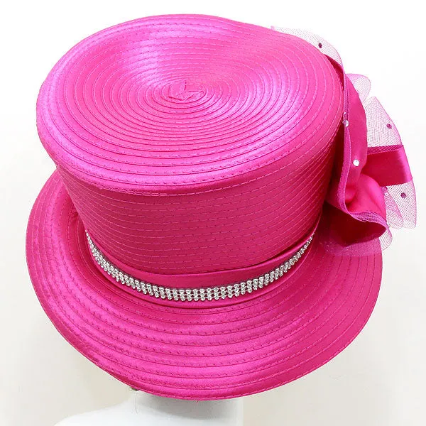 iLLASPARKZ Orchid Polyester Dressy Hat