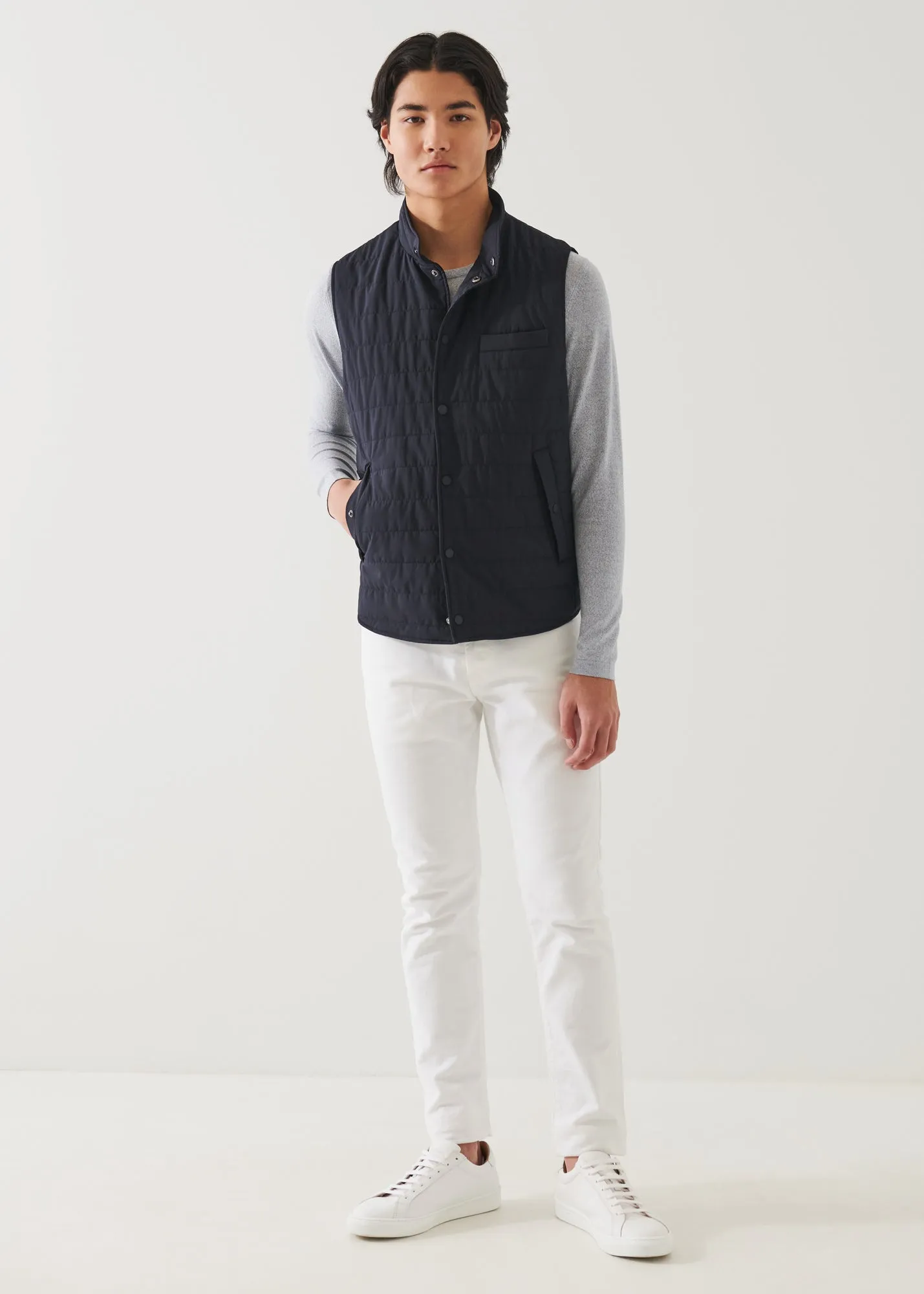 ITALIAN NYLON QUILTED VEST