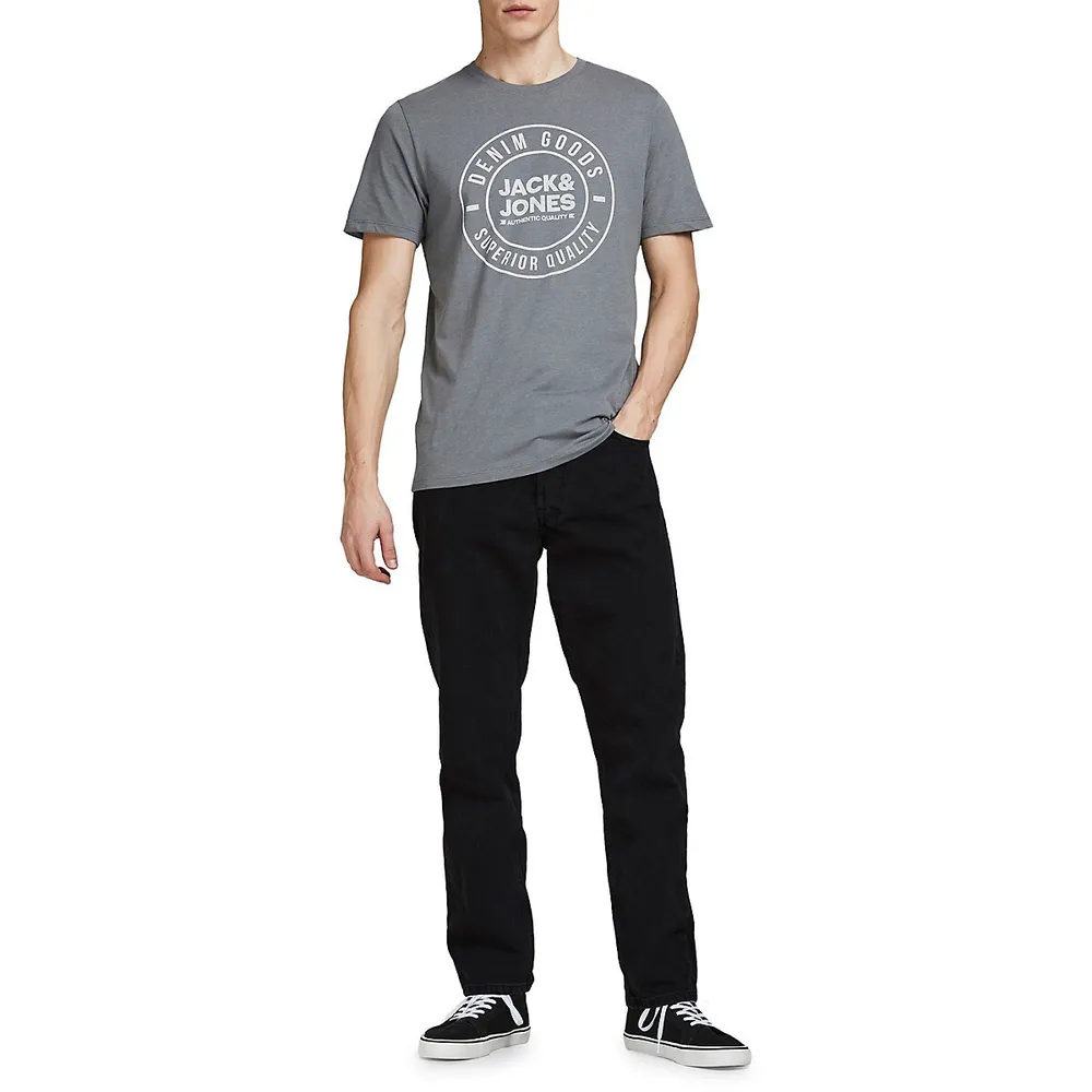 Jack & Jones Loose-Fit Low-Rise Jeans