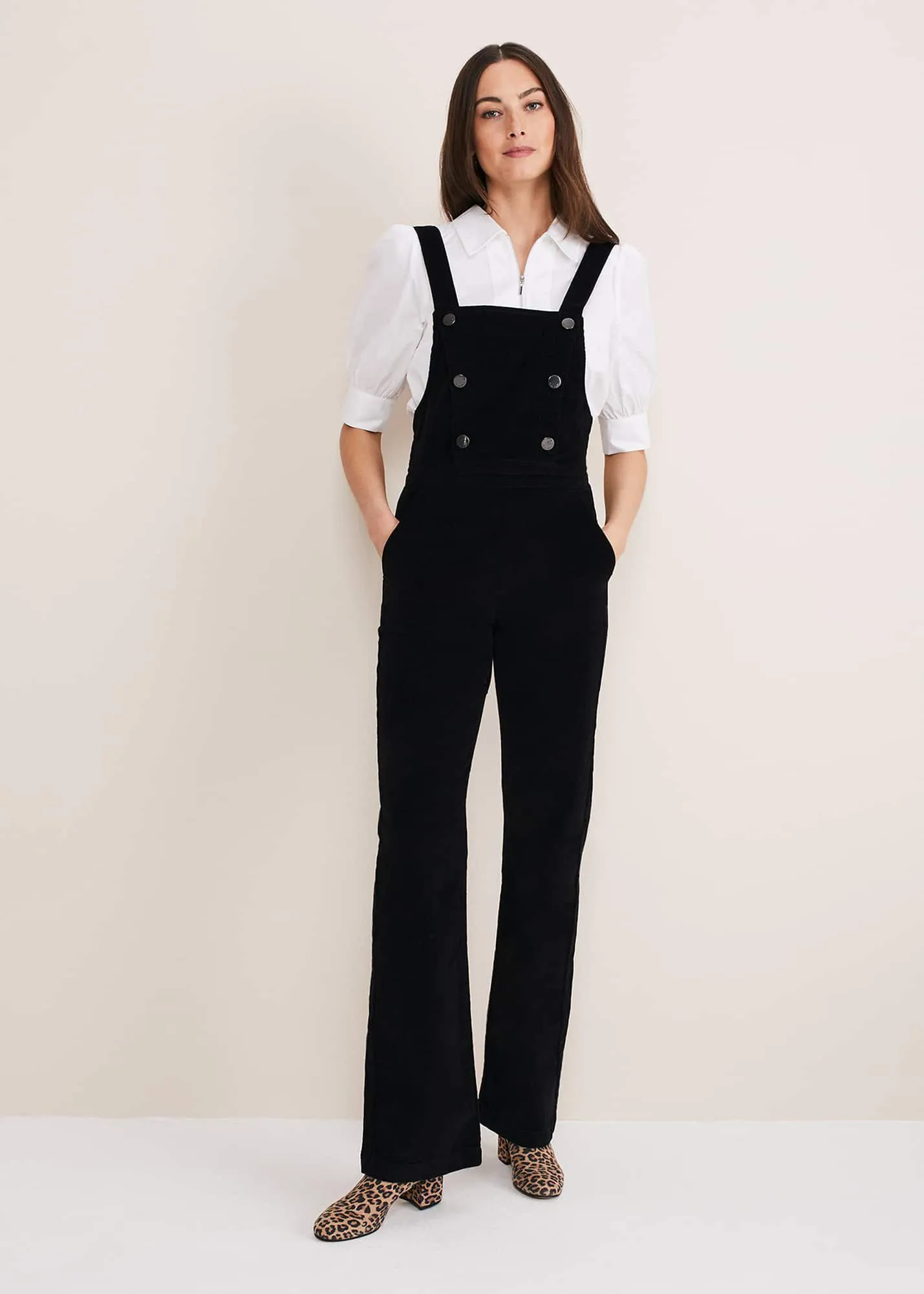 Jasira Corduroy Dungarees