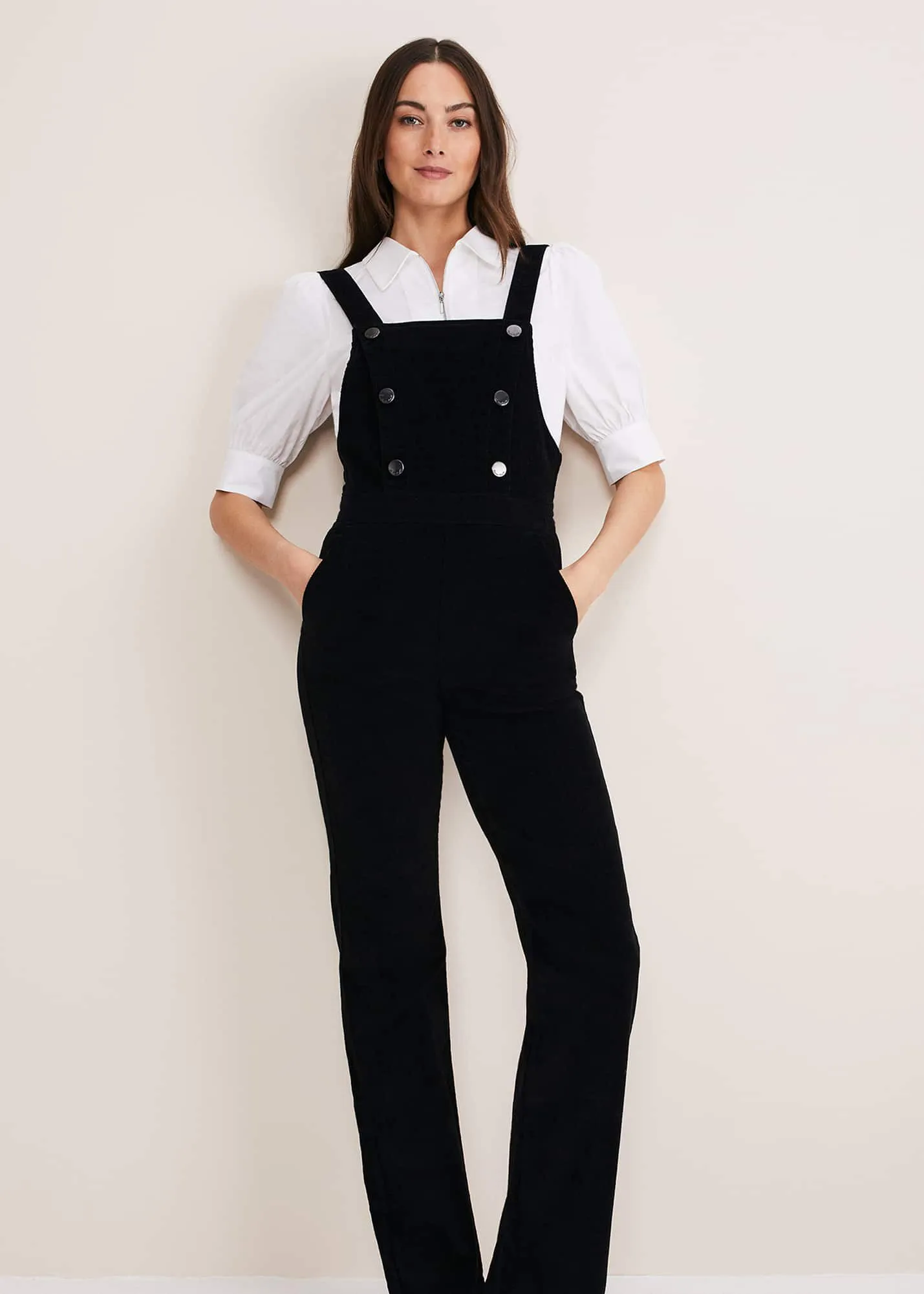 Jasira Corduroy Dungarees