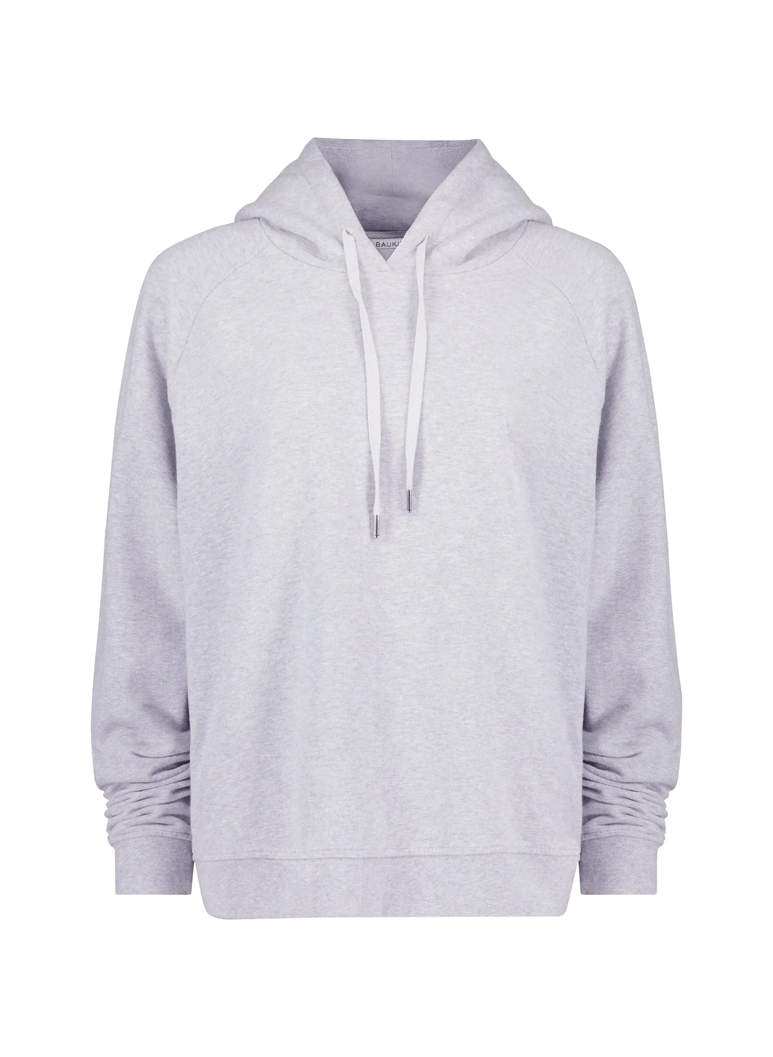 Jules Organic Cotton Hoodie | Light Grey Marl