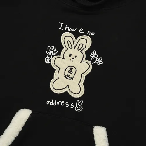 KIRSH  |[ KIRSH ]★WITTY BUNNY NOMAD GRAPHIC HOODIE