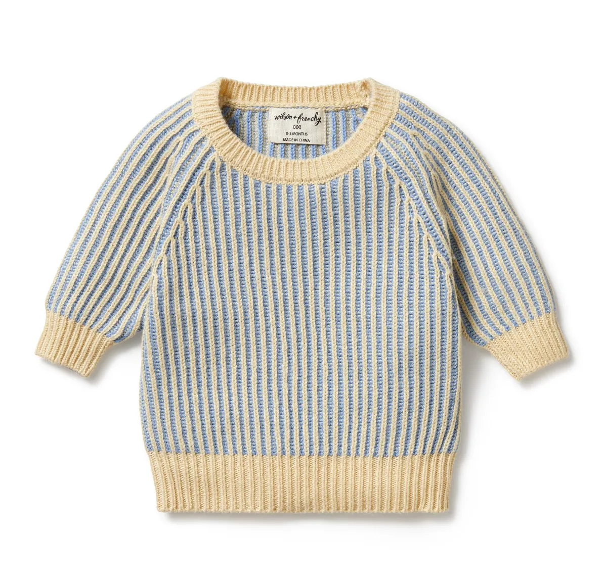 Knitted Ribbed Jumper