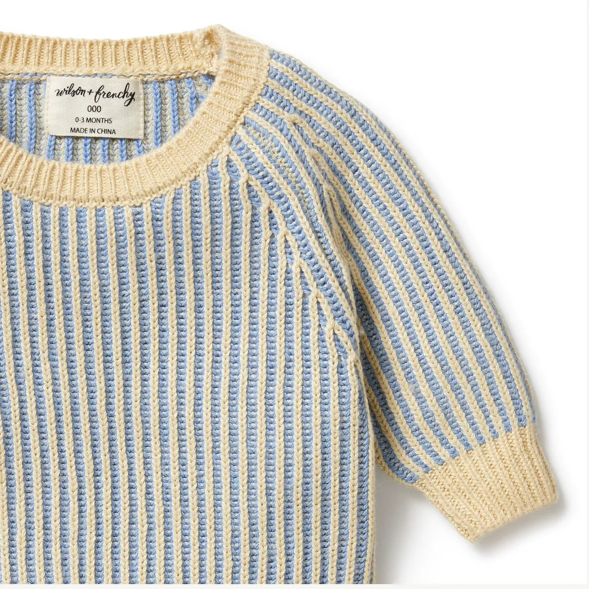 Knitted Ribbed Jumper