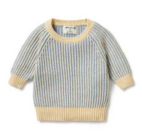 Knitted Ribbed Jumper