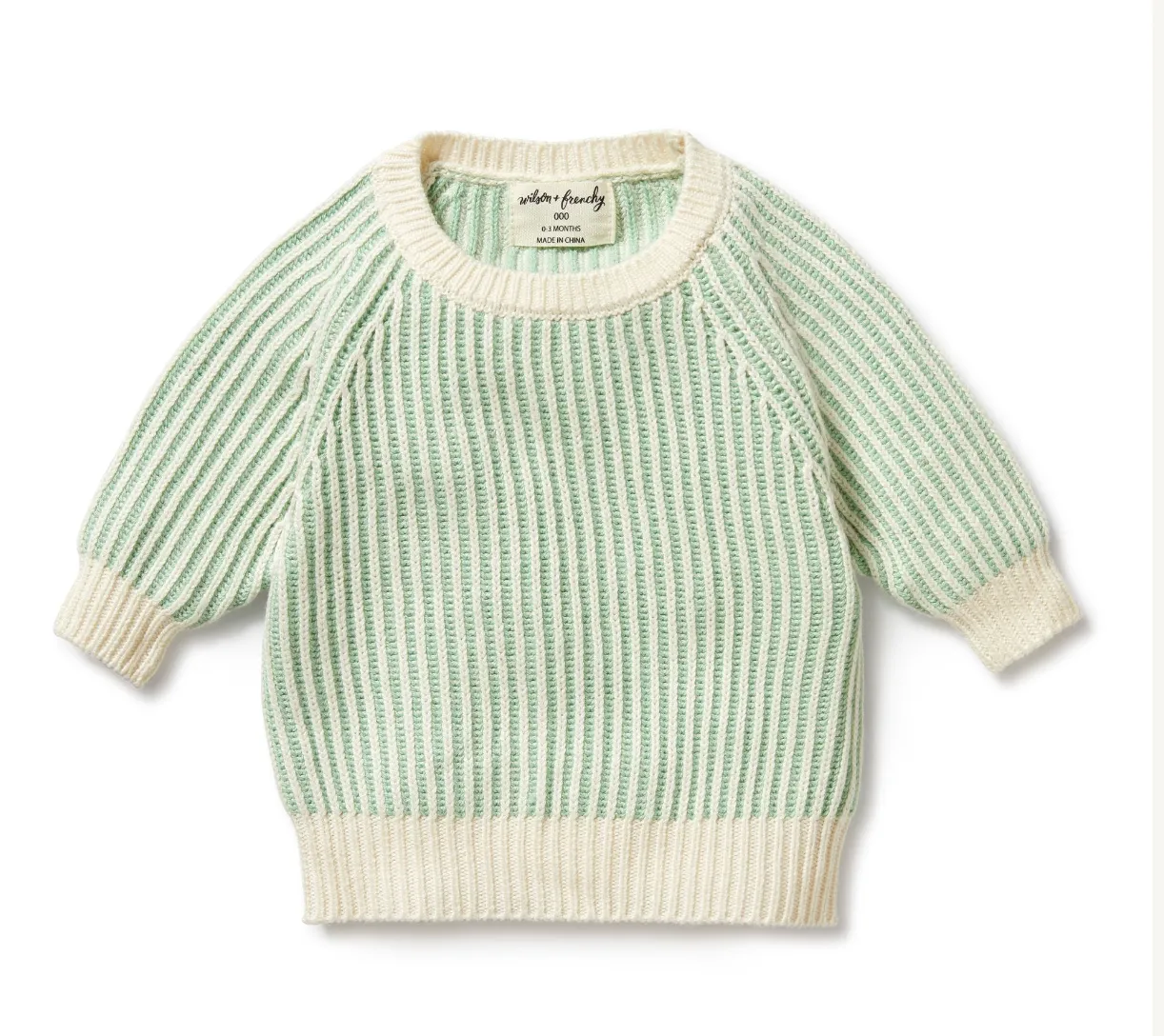 Knitted Ribbed Jumper