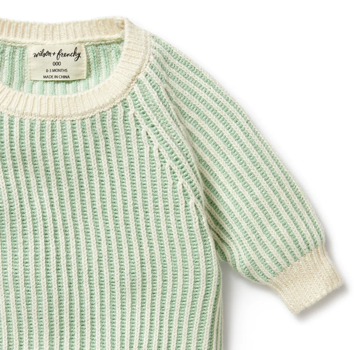 Knitted Ribbed Jumper