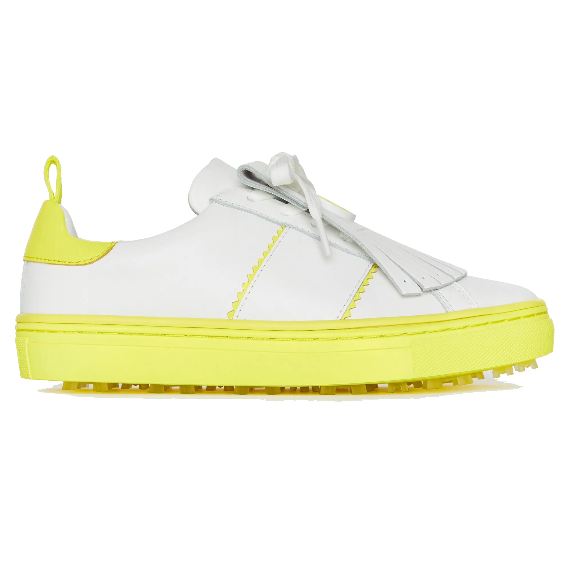 Ladies G/FORE Contrast Accent Kiltie Durf Golf Shoe Solar