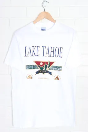 Lake Tahoe White Single Stitch T-Shirt (S)