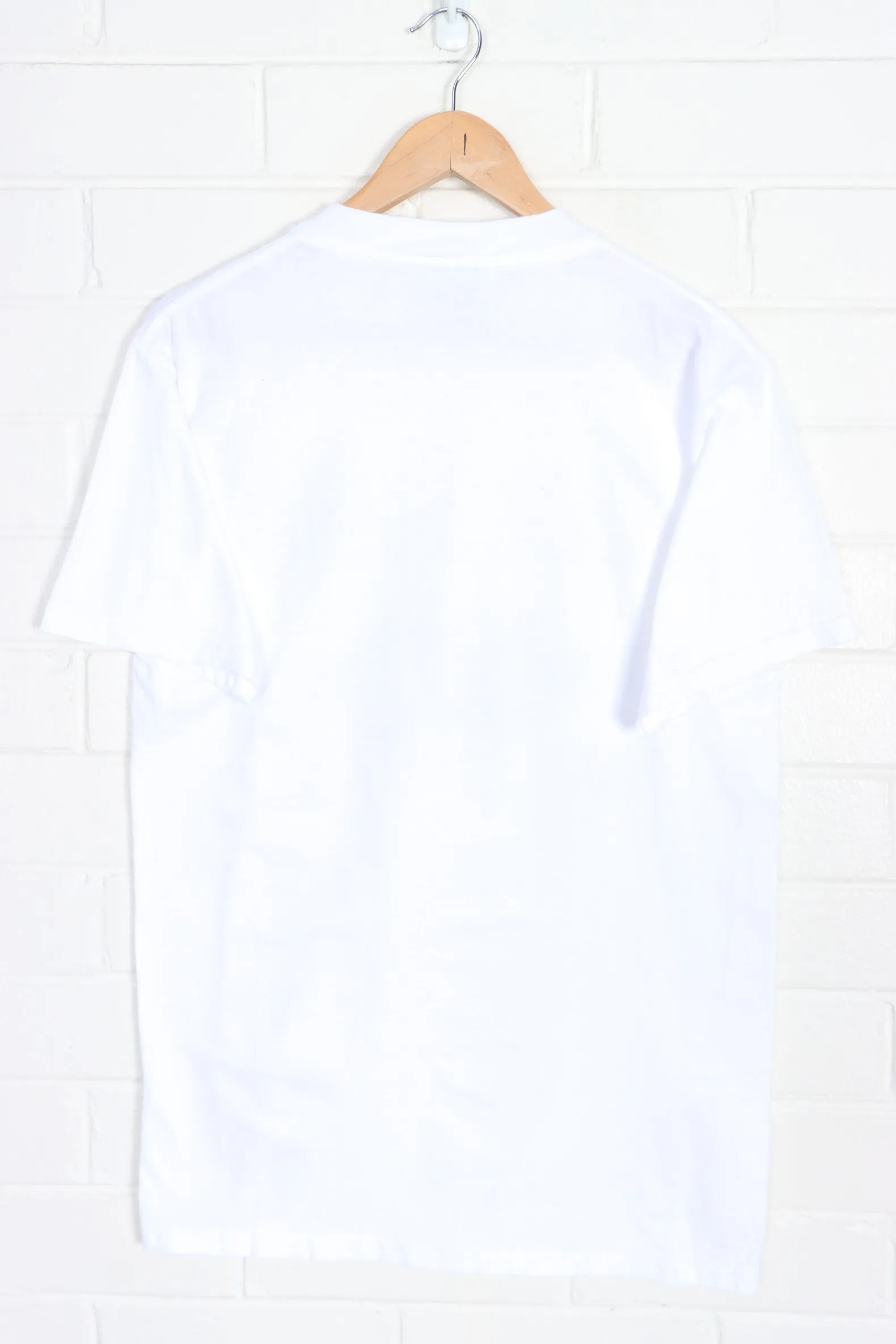 Lake Tahoe White Single Stitch T-Shirt (S)