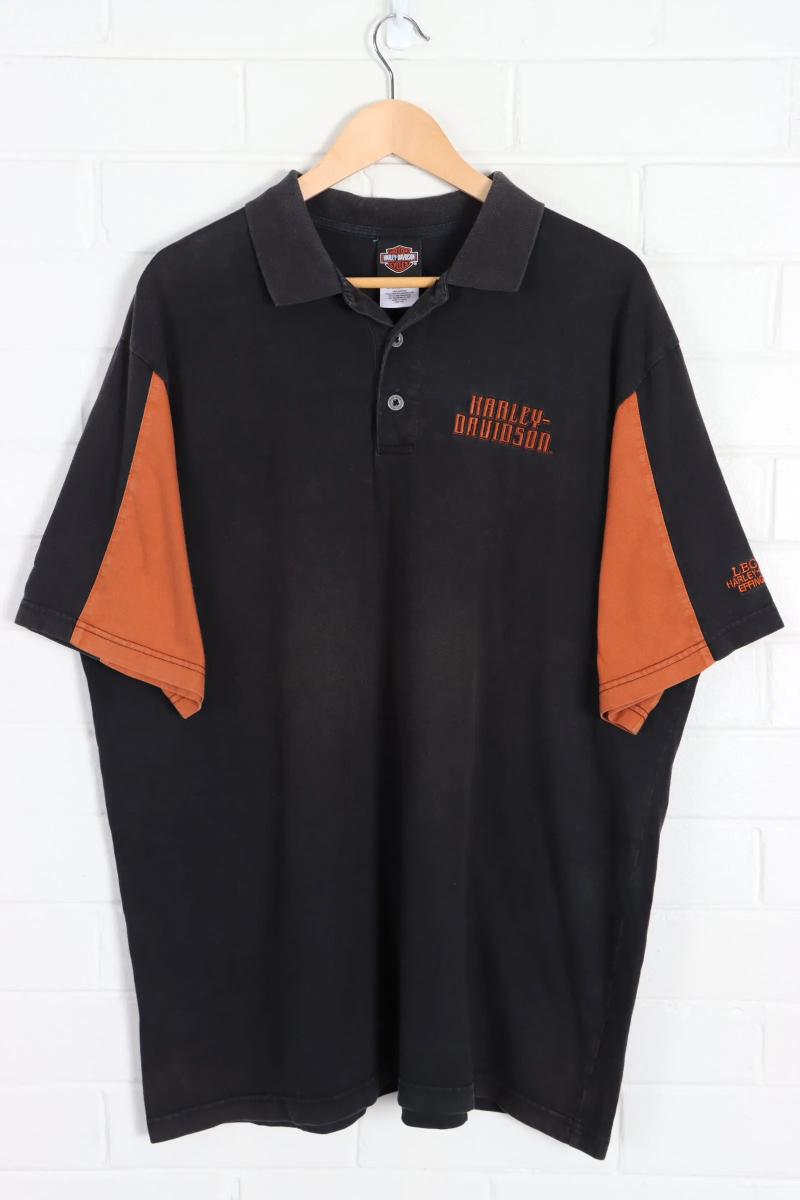 Legacy HARLEY DAVIDSON Live Free Ride Hard Polo Shirt (XXL)