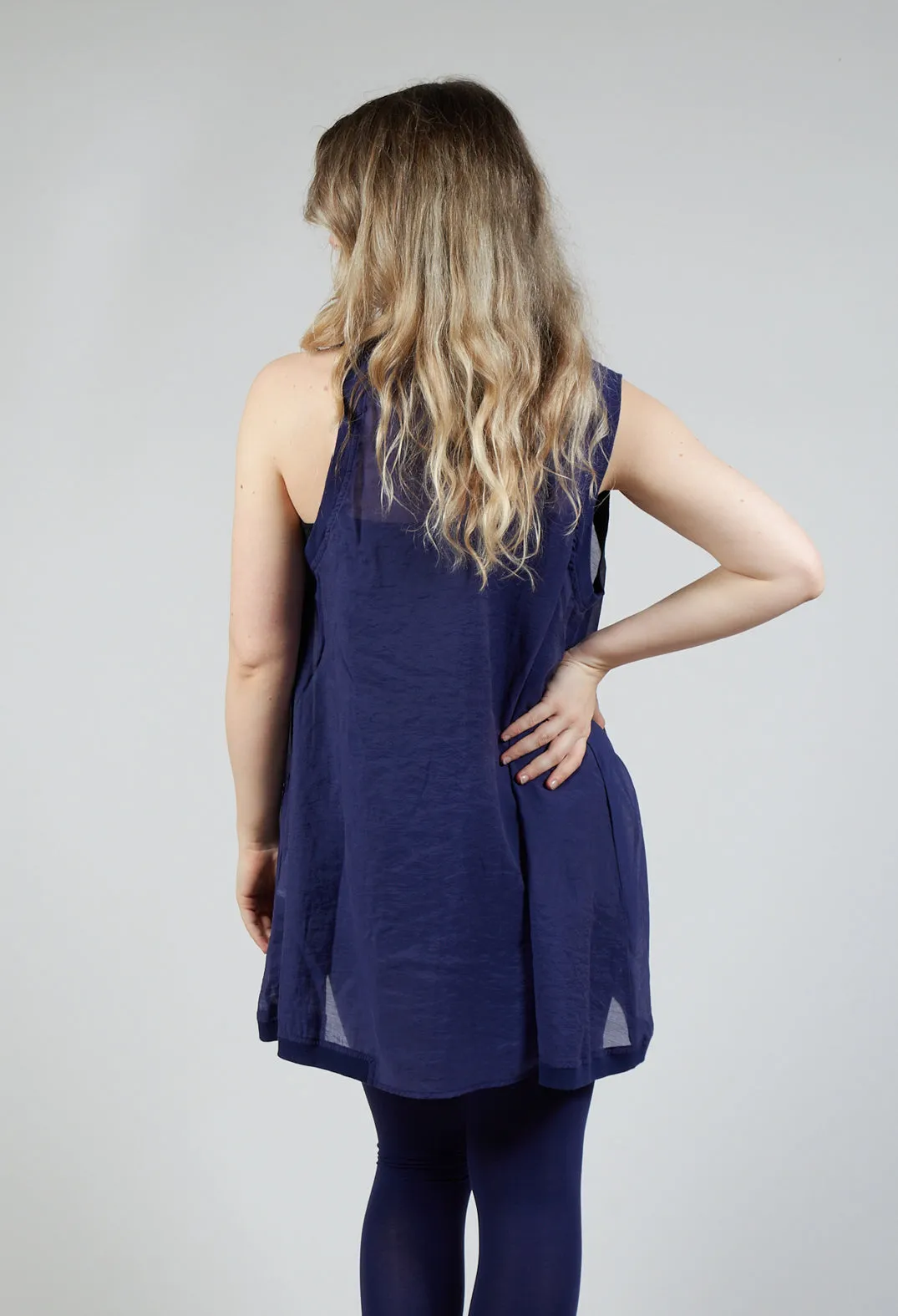 Lightweight Vest Top in Azur