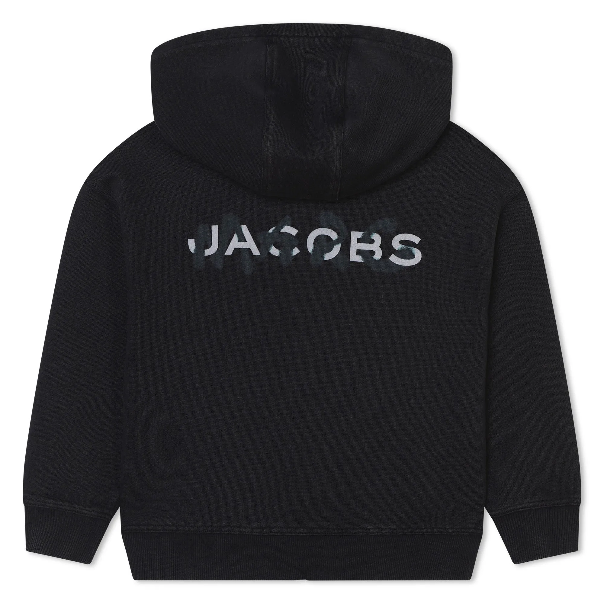 Little Marc Jacobs Graffiti Logo Zip Up Hoodie