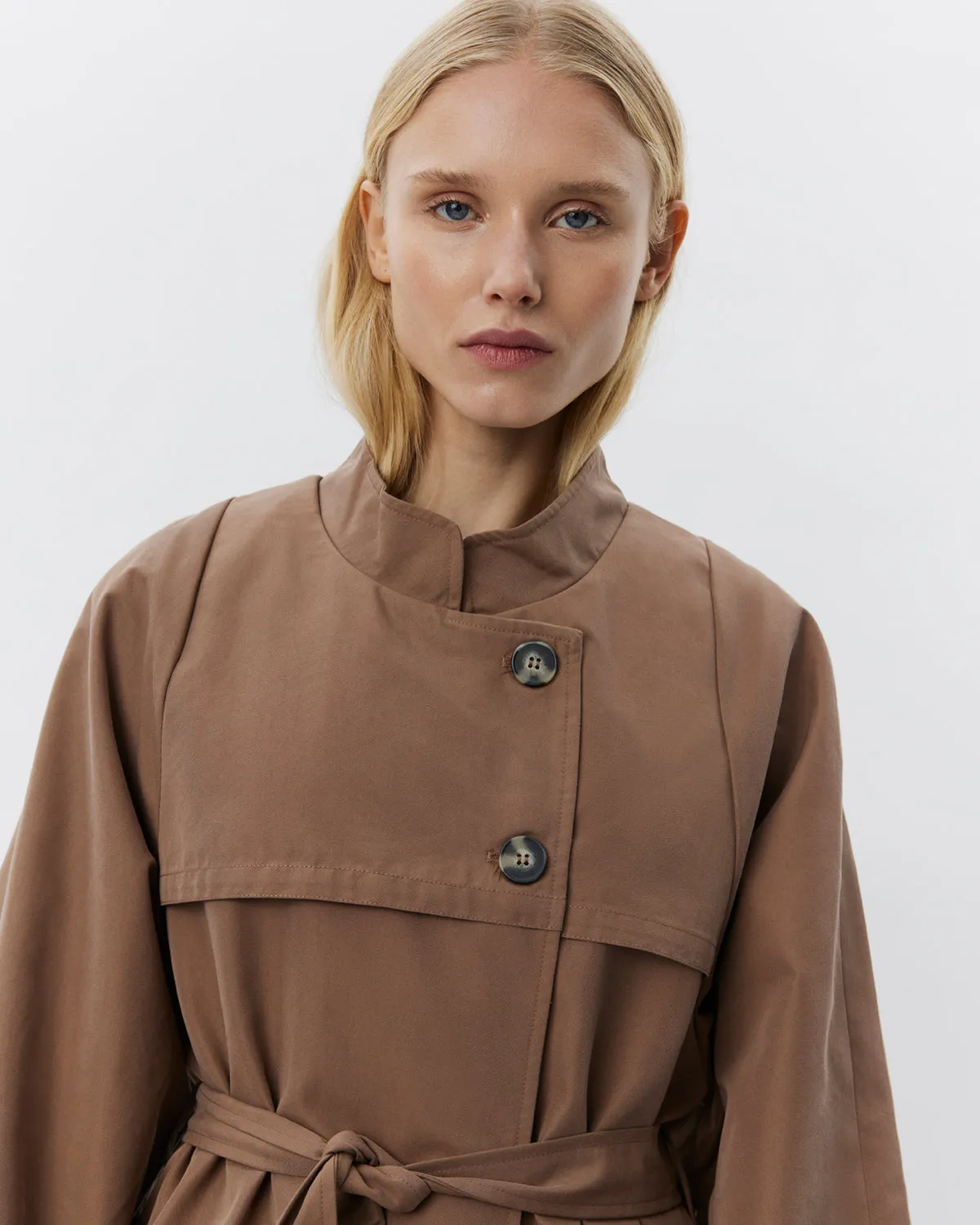 LIZZYSW COAT - Brown