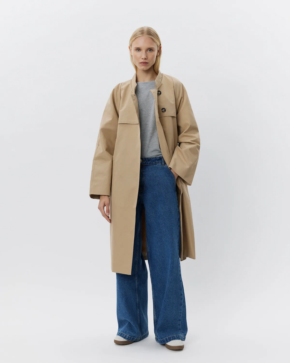 LIZZYSW COAT - Camel