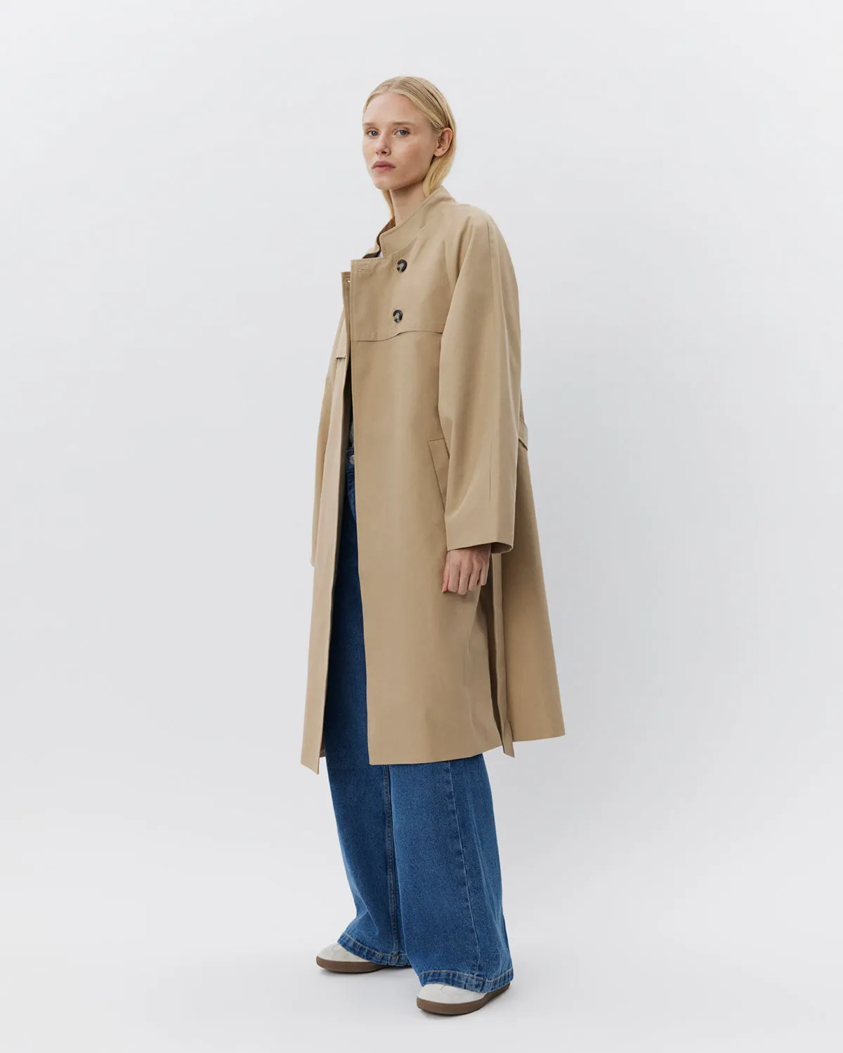 LIZZYSW COAT - Camel