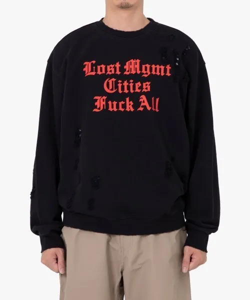 LMC  |[ LMC ]★LMC DISTRESSED EDGE F ALL SWEATSHIRT