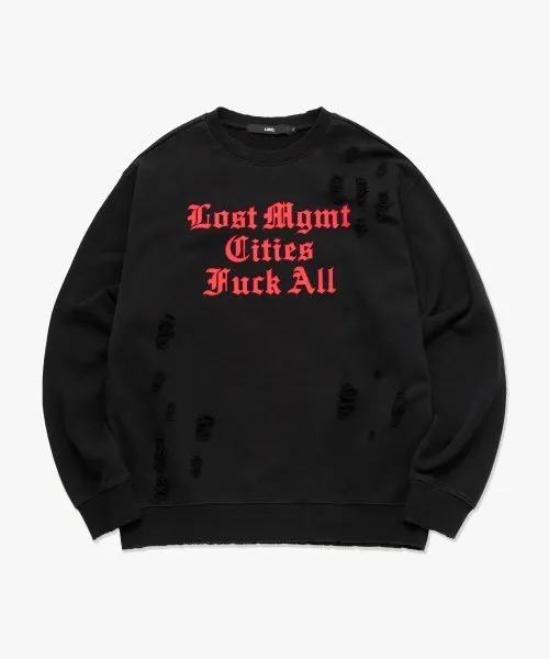 LMC  |[ LMC ]★LMC DISTRESSED EDGE F ALL SWEATSHIRT