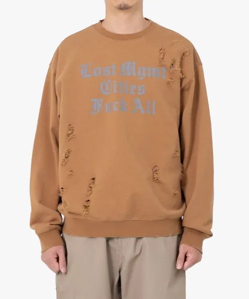 LMC  |[ LMC ]★LMC DISTRESSED EDGE F ALL SWEATSHIRT