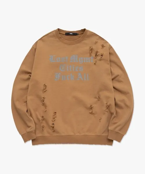 LMC  |[ LMC ]★LMC DISTRESSED EDGE F ALL SWEATSHIRT